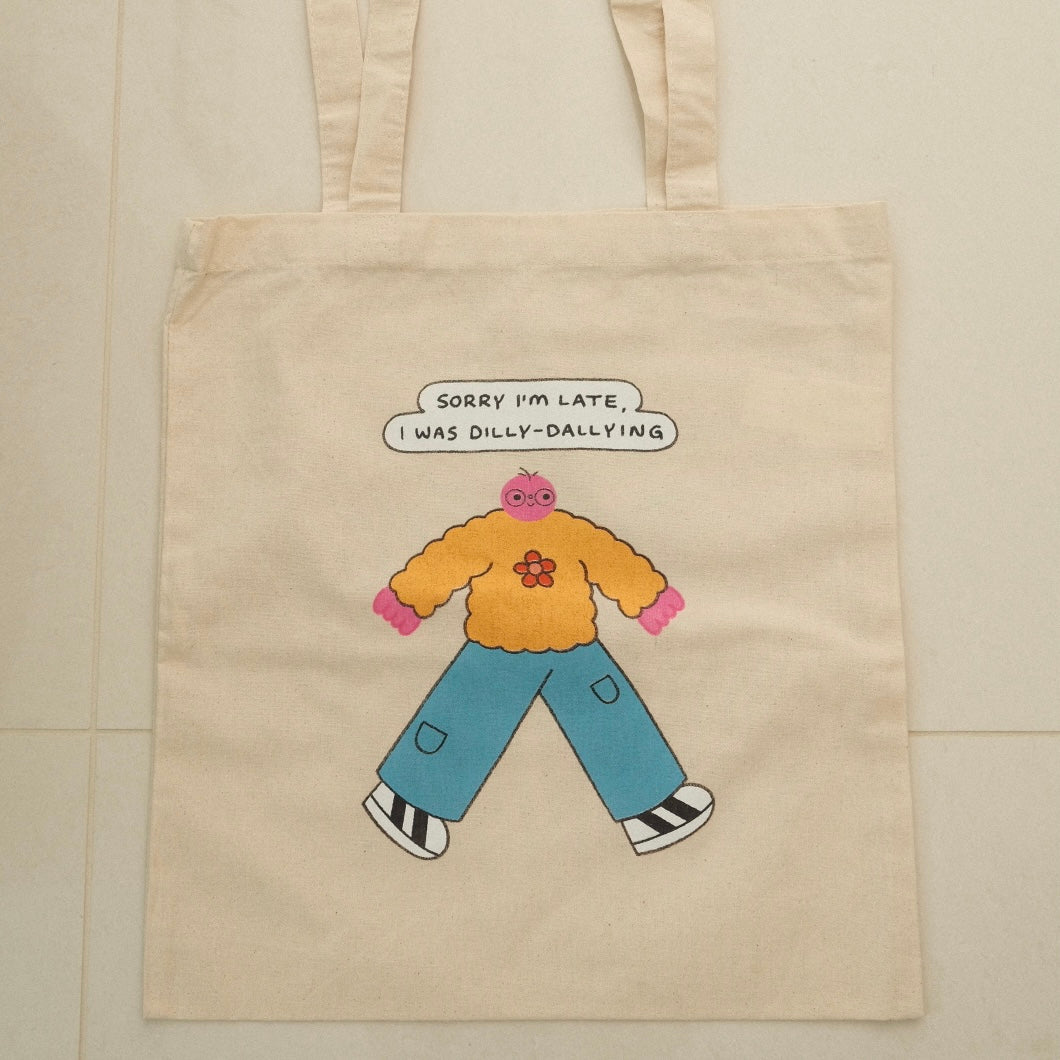 Dilly Dally Tote Bag