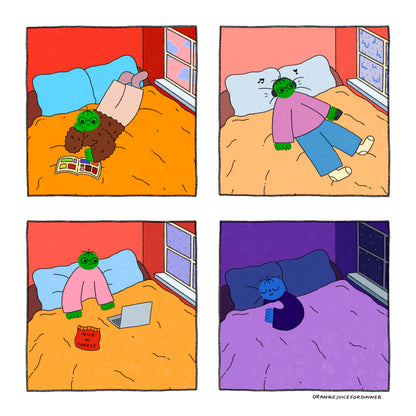 Bedroom Moods Comic